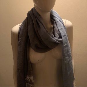 Degrade Pinstripe Unisex Scarf
